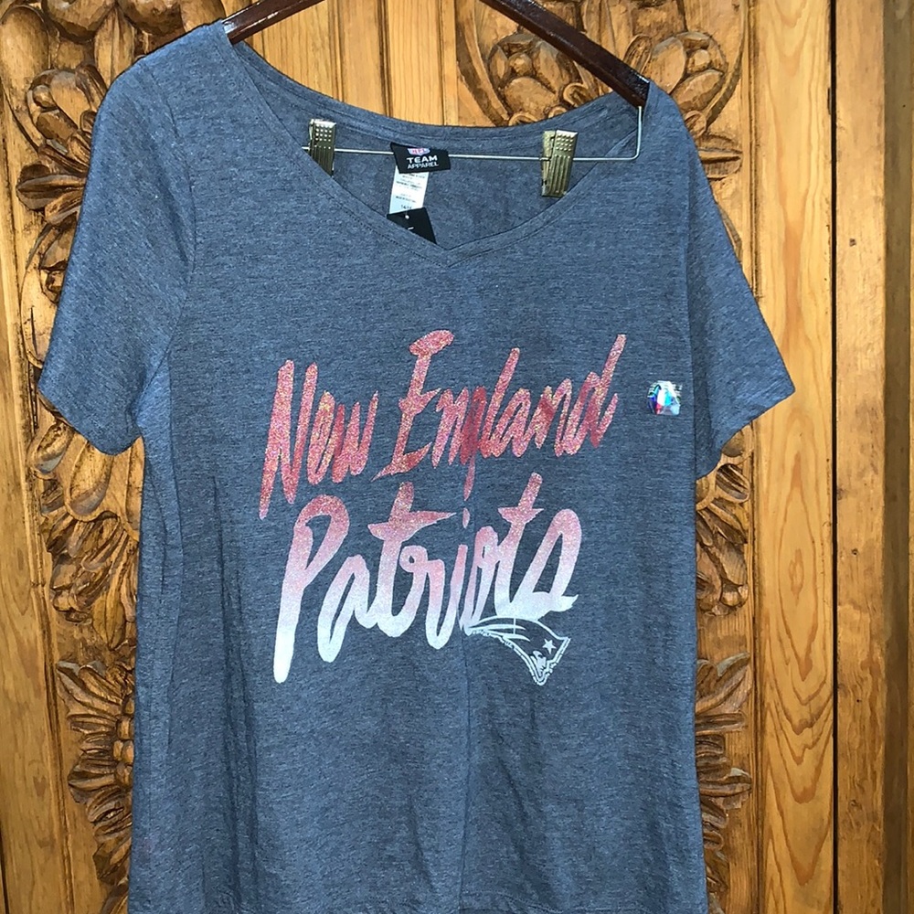NWT NFL Lane Bryant Patriots t shirt size 14/16